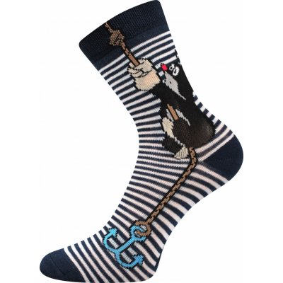 Boma pánské ponožky KR 111 3 páry modrá – Zboží Mobilmania