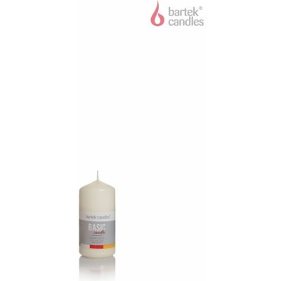 Bartek Candles BASIC 50x100mm 150g bílá – Zboží Mobilmania