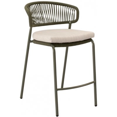 Somcasa kovová barová židle Randall 68 cm Zelená – Hledejceny.cz