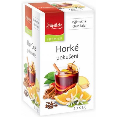 Apotheke Premier Horké pokušení čaj 20 x 2 g – Zbozi.Blesk.cz