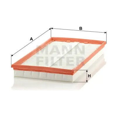 MANN FILTER Vzduchový filtr C 4265 – Hledejceny.cz