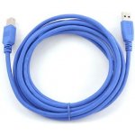 Gembird CCP-USB3-AMBM-10 USB 3.0, A-B, 3m, modrý – Zboží Živě