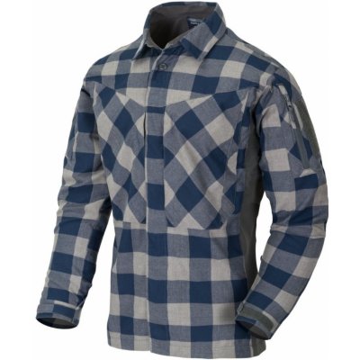 Helikon-Tex košile MBDU flanel slate blue checkered