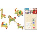 Anděl Přerov dřevěné puzzle zvířátka 20 x 15 cm – Zbozi.Blesk.cz