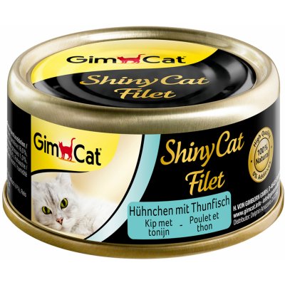 Gimpet ShinyCat filet Kuře s tuňákem 70 g – Zboží Mobilmania