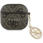 Guess 4G Script PC/PU Charm Pouzdro pro AirPods 4 GUA4P4E4CDW – Zboží Živě