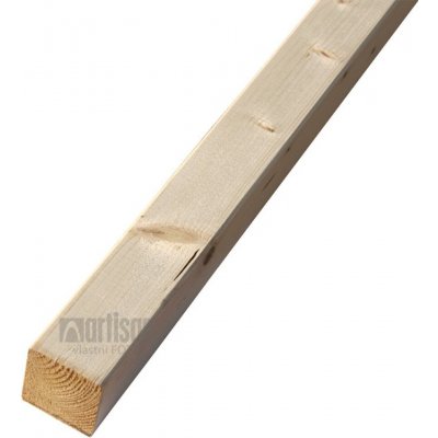 KVH hranoly NSi Smrk, délka 3000 - 60x60x3000 – Zboží Mobilmania