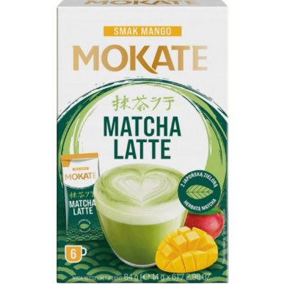 Mokate Matcha Latte Mango 6 x 14 g – Sleviste.cz