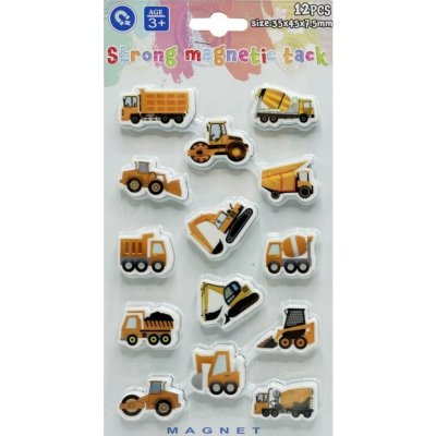 pkstar.cz Dekorační magnety - doprava - 14 ks - PK19-70 – Zbozi.Blesk.cz