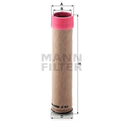 MANN FILTER Vzduchový filtr CF 75/2 – Hledejceny.cz