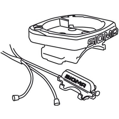 Sigma DRŽÁK CC S KABELÁŽÍ BC1909-2209