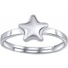 Prsteny SILVEGO Stříbrný prsten STAR na nohu ZTD25253