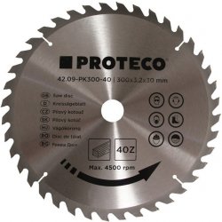 Proteco Kotouč pilový SK 300x3.2x30 40z + redukce 30/20 mm PK300-40