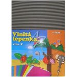 Lepenka E-Welle 260g 34,5 x 24,5cm rovná-šedá 10 listů – Zboží Dáma