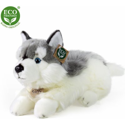 Eco-Friendly Rappa pes husky ležící 30 cm – Zbozi.Blesk.cz