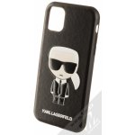 Karl Lagerfeld Embossed Kryt pro Apple iPhone 11 černá (3700740459553) – Zboží Živě