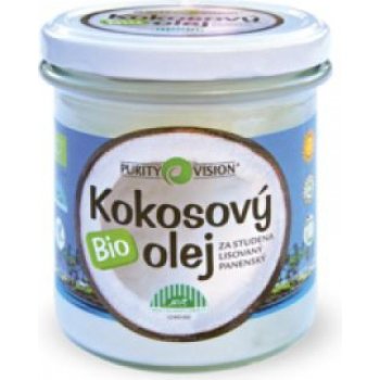 Purity Vision Bio Panenský kokosový olej lisovaný za studena 600 ml