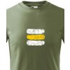 Dětské tričko Canvas dětské tričko Turistická značka žlutá, Military 69 2079