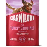 Carnilove Dog Paté Turkey & Buffalo with Rose Petals 300 g – Zbozi.Blesk.cz