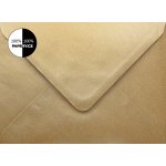 OBÁLKA METALICKÁ ZLATÁ RYZÍ C7 81x111 mm 100 gm2 šípová klopa – Zboží Dáma