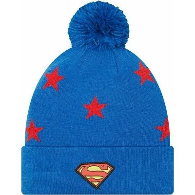 New Era CY STAR BOBBLE KNIT SUPERMAN modrá 60081451 YOUTH – Zboží Mobilmania