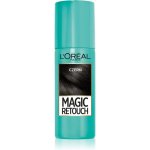 L'Oréal Magic Retouch Instant Root Concealer Spray vlasový korektor šedin a odrostů 01 Black 75 ml – Zboží Dáma