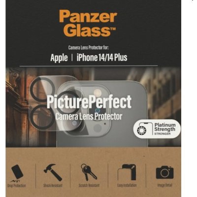 Pouzdro PanzerGlass ochranné objektivu fotoaparátu Apple iPhone 14/14 Plus – Zbozi.Blesk.cz
