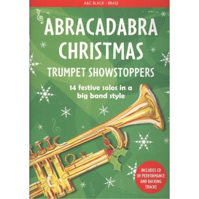 Abracadabra Christmas Showstoppers + CD trumpeta trubka vánoční koledy a písničky – Zboží Mobilmania