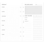 Filofax Plánování Wellness náplň do diářů A6 – Zboží Živě