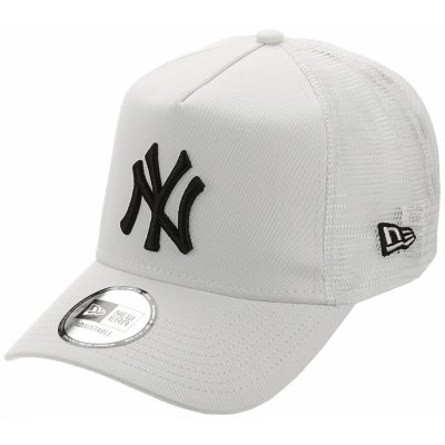 New Era 9FO Aframe Essential Trucker MLB New York Yankees White