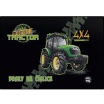 Oxybag Desky na číslice Traktor černé – Zboží Mobilmania