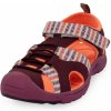 Dětské trekové boty Alpine Pro dívčí KBTR237846G oranžová