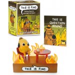 This Is Fine Talking Figurine - Kc Green – Hledejceny.cz
