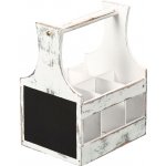 Kesper Nosič se 6ti přihrádkami 32 x 25 x 17 cm bílý – Zboží Mobilmania