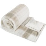 Bellatex Přikrývka Korall Flutto Přírodní Béžová Šedá 150x200 – Hledejceny.cz