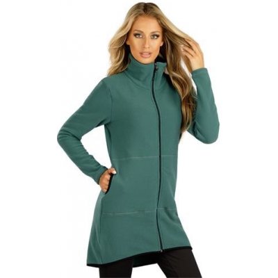 Litex Dámská mikina smaragdová zelená – Sleviste.cz