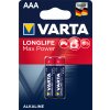 Baterie primární Varta Longlife Max Power AAA 2ks 4703101412