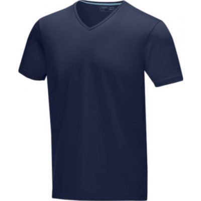 Pánské triko Kawartha s krátkým rukávem organická bavlna námořnická modř