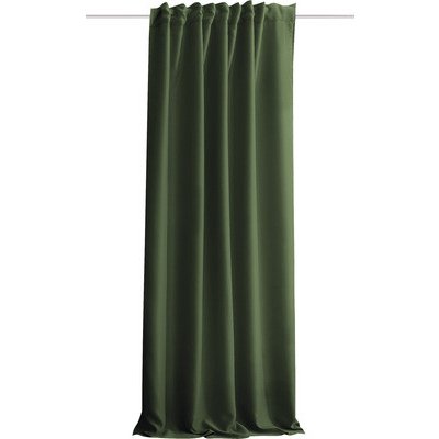 Akustický závěs s univerzální páskou olivově zelený 245x135 cm – Hledejceny.cz