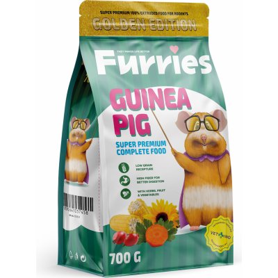 Furries Extrudované Granule Morče 0,7 kg – Zboží Mobilmania