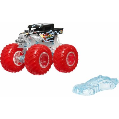 Mattel Hot Wheels Monster Trucks Power Smashers truck červená kola – Sleviste.cz