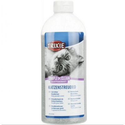 Trixie Fresh'n'Easy deodorant pro kočicí WC Baby Powder 750 g – Zboží Dáma