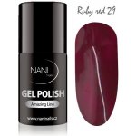 NANI Gel lak Amazing line Ruby Red 5 ml – Zboží Dáma