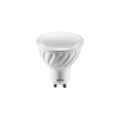 GTV LED, SMD 2835, TEPLÁ BÍLÁ, GU10, 6 W, AC 220–240 V, 50–60 Hz, VYZAŘOVACÍ ÚHEL 120*, 440 l – Zboží Mobilmania