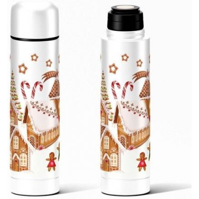 Utc termoska 500 ml Perníčková vesnička – Zboží Dáma