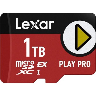 Lexar 1TB PLAY PRO microSDXC LMSXPS0001T-BNNNG – Zboží Mobilmania