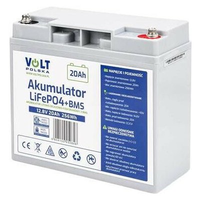 VOLT LiFePO4 12,8V 20Ah VOLT – Sleviste.cz