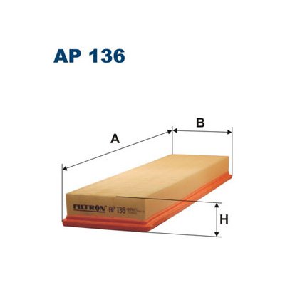 FILTRON Vzduchový filtr AP136 – Zboží Mobilmania