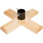 Nohel Garden stojan na stromeček dřevěný 45x45x12cm – Zbozi.Blesk.cz