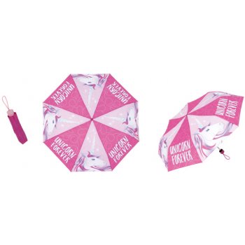 Arditex Unicorn deštník dívčí manuální růžový